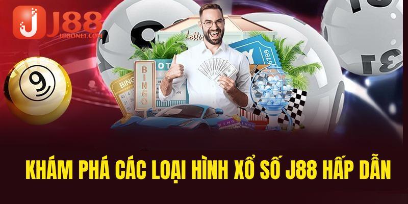 Đa dạng các hình thức chơi xổ số J88 thú vị